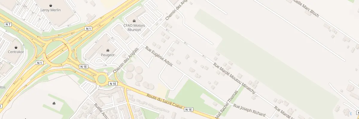 Plan du 42 Rue Eugénie Adois au Port