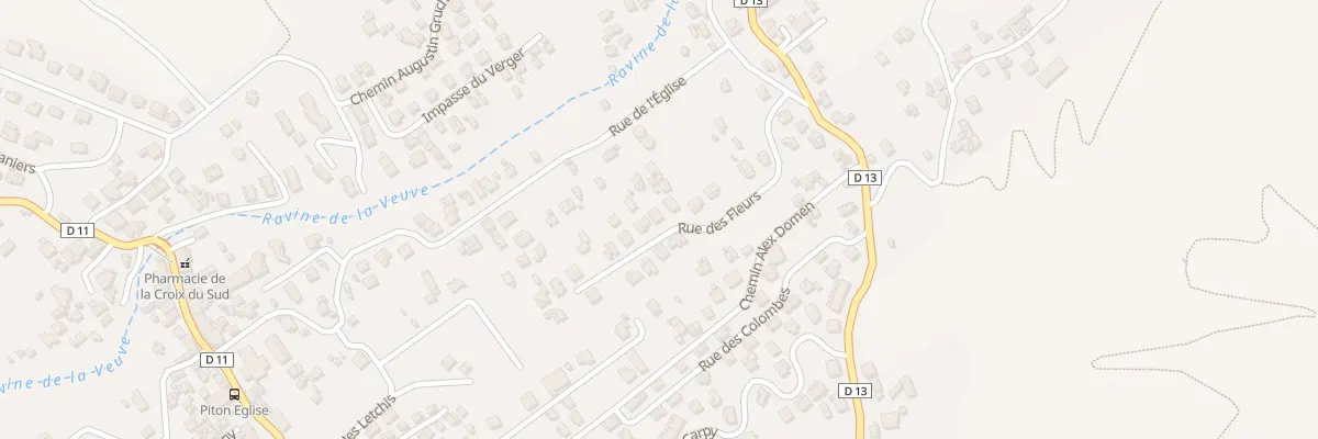 Plan du 18 Rue des Fleurs à Saint-Leu