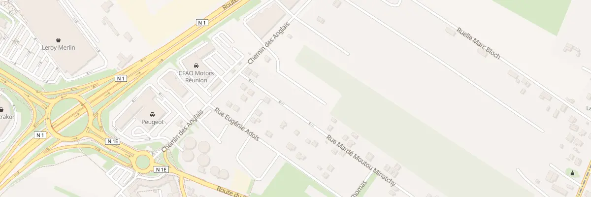 Plan du 136B Rue Mardé Moutou Minatchy au Port