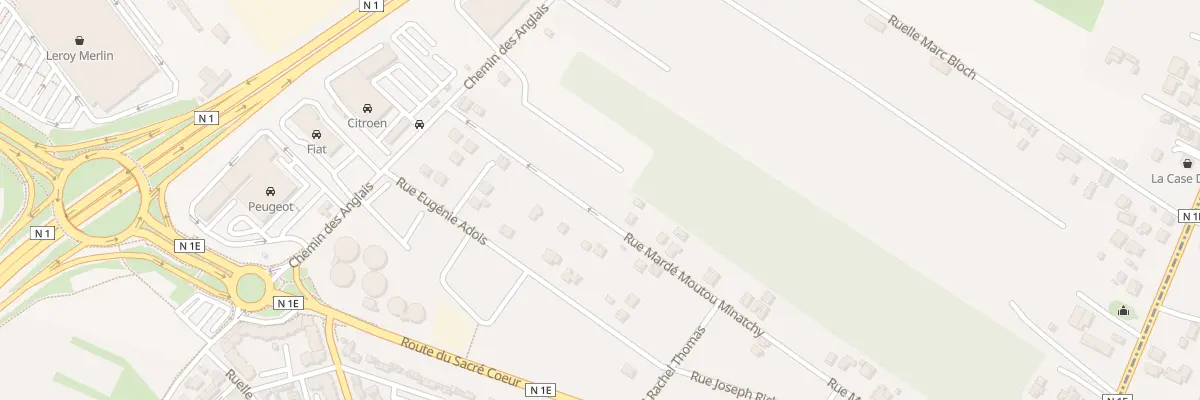 Plan du 126 Rue Mardé Moutou Minatchy au Port