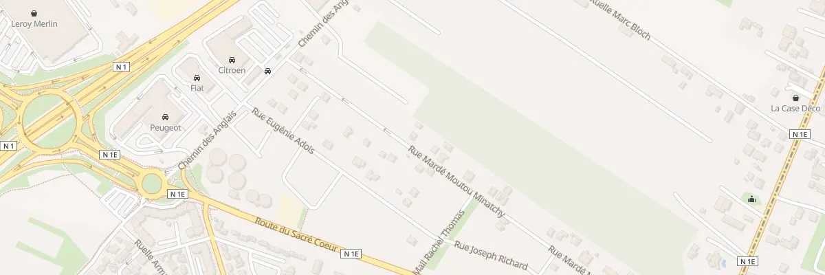 Plan du 118B Rue Mardé Moutou Minatchy au Port