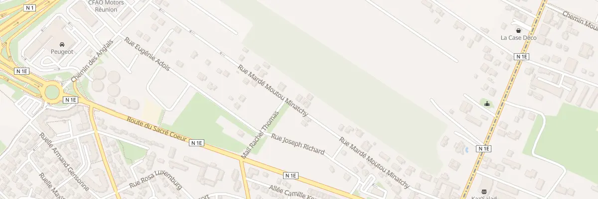 Plan du 86 Rue Mardé Moutou Minatchy au Port