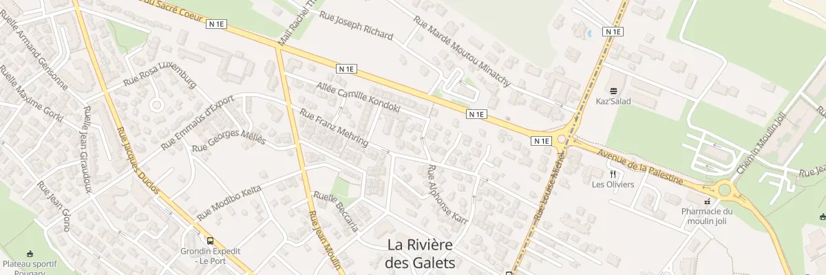Plan du 4 Rle Proudhon au Port