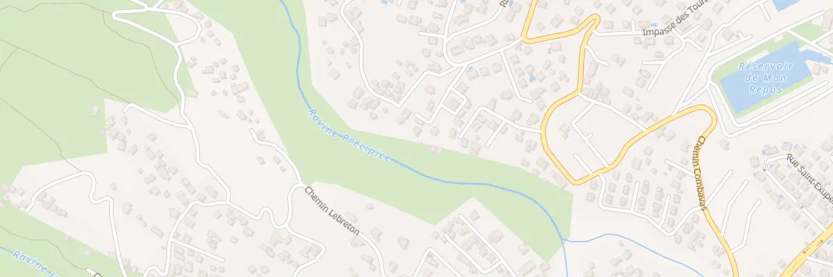 Plan du 16 Imp des Mirabelles à Saint-Paul