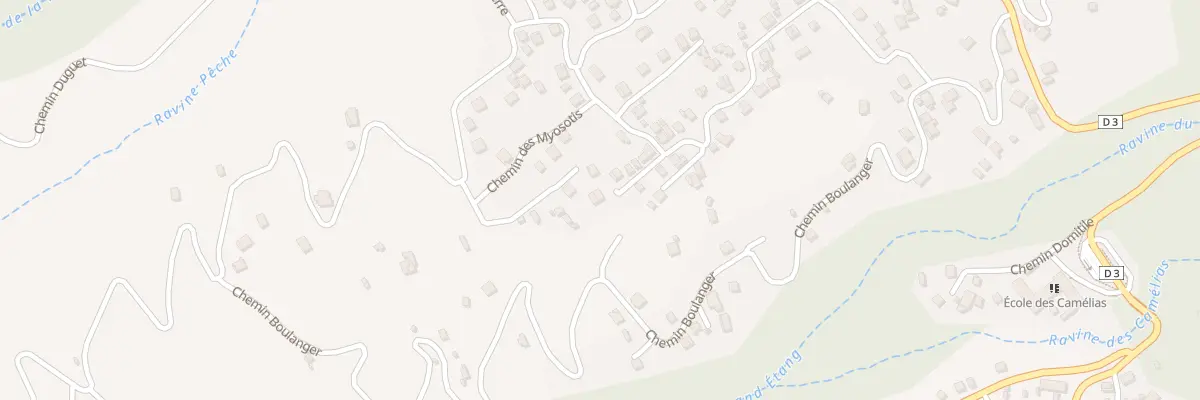 Plan du 39B Che des Hortensias à Saint-Leu