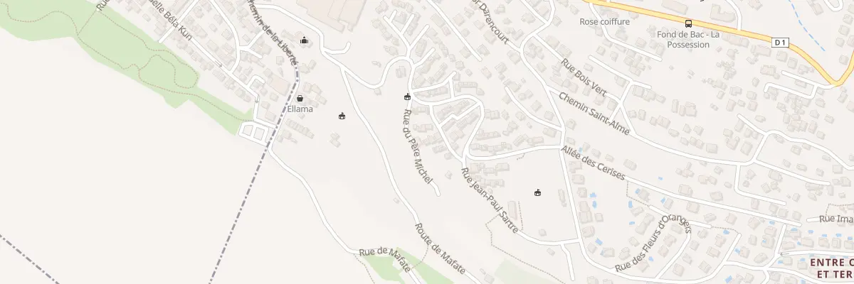 Plan du 45 Rue du Père Michel à La Possession
