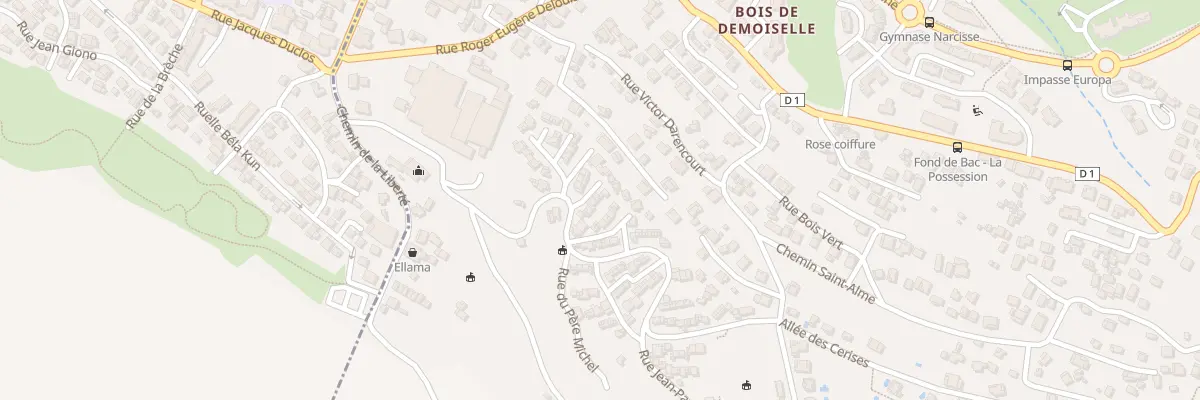 Plan du 96 Rue du Père Michel à La Possession