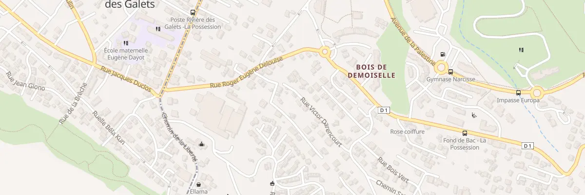 Plan du 18T Rue Victor Darencourt à La Possession