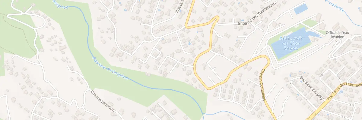 Plan du 4 Imp des Jujubes à Saint-Paul