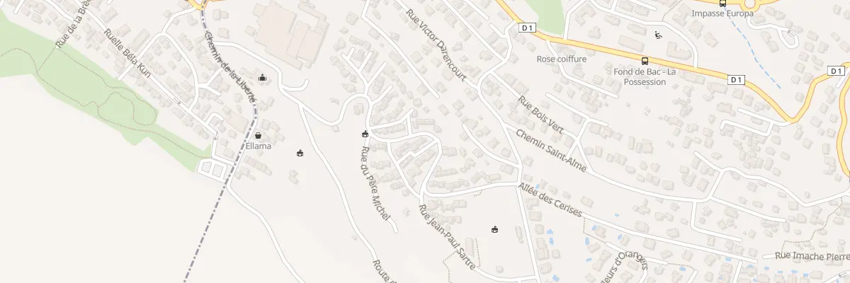 Plan du 65 Rue du Père Michel à La Possession