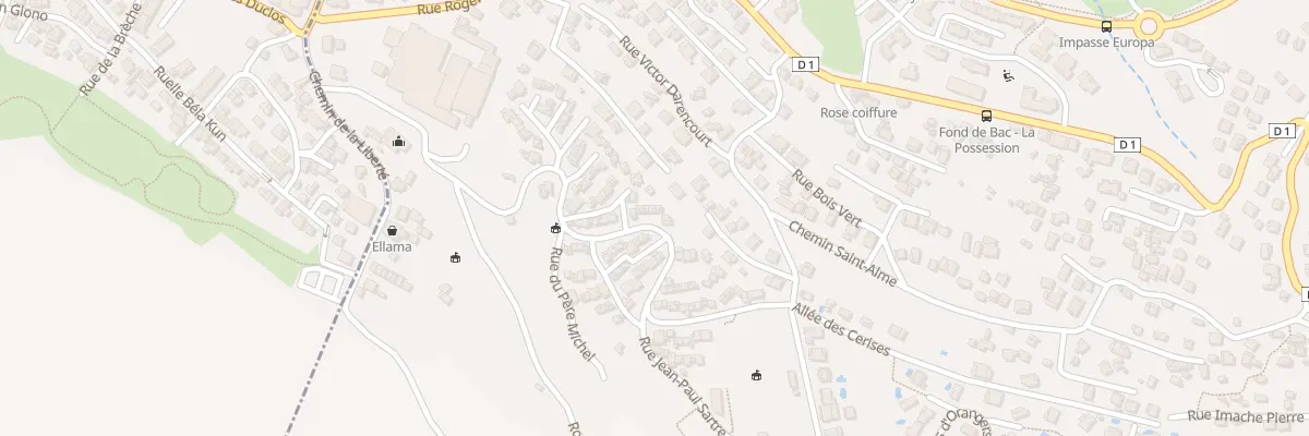 Plan du 50 Rue du Père Michel à La Possession