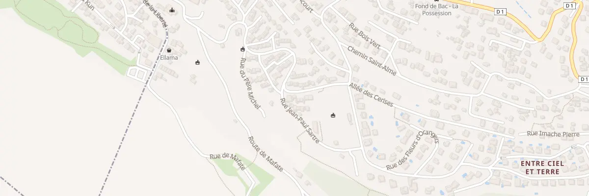 Plan du 9 Rue du Père Michel à La Possession
