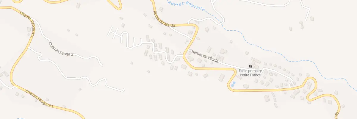 Plan du 176 Che des Bringelliers à Saint-Paul