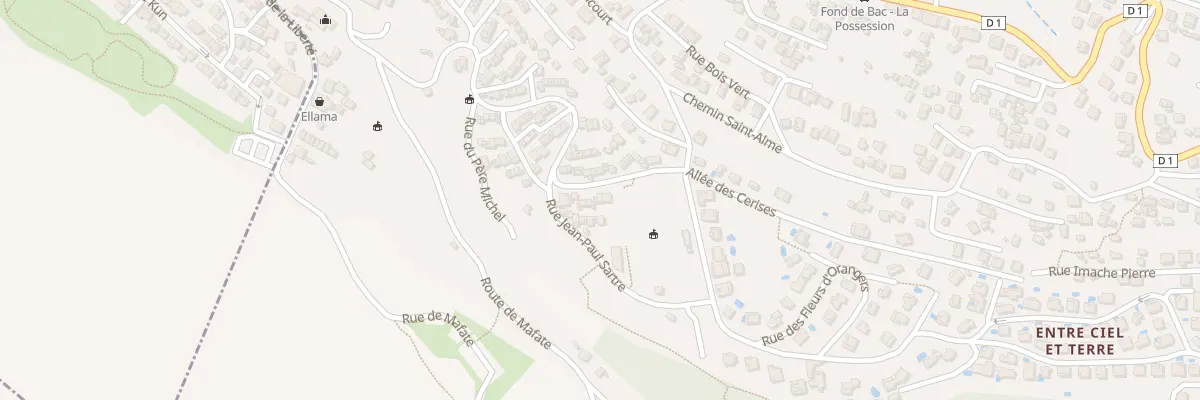 Plan du 3 Rue du Père Michel à La Possession