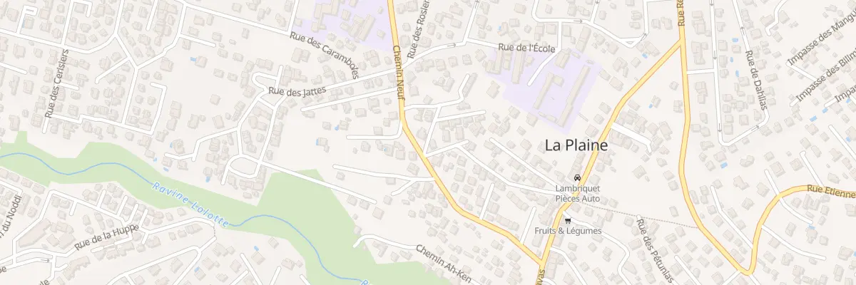Plan du 31 Che Neuf à Saint-Paul