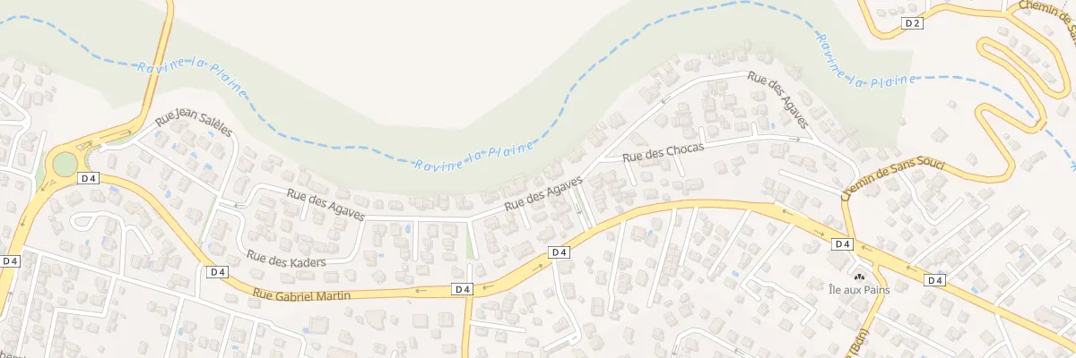 Plan du 41 Rue des Agaves à Saint-Paul