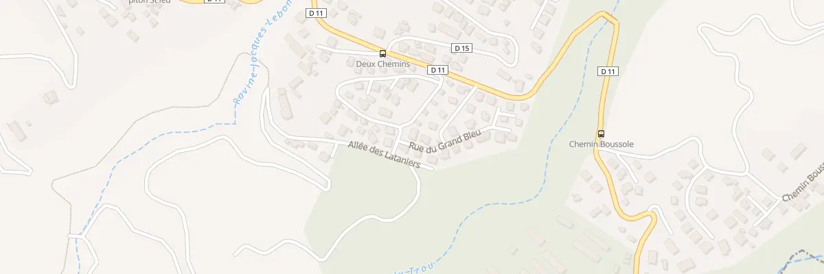 Plan du 12 Rue du Grand Bleu à Saint-Leu