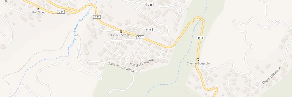 Plan du 4 Rue du Grand Bleu à Saint-Leu