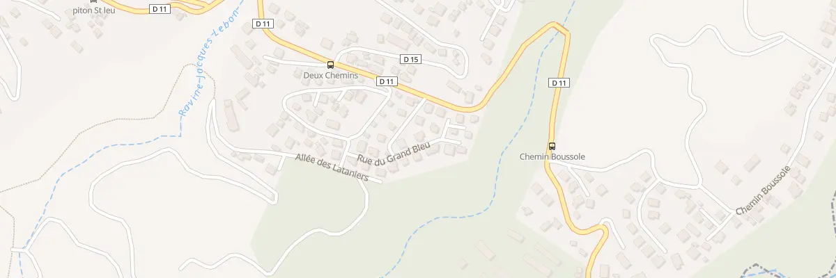Plan du 7 Rue du Grand Bleu à Saint-Leu