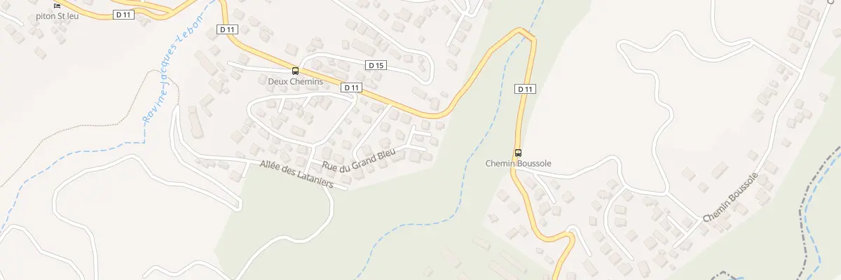 Plan du 17 Rue du Grand Bleu à Saint-Leu