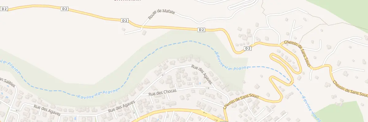 Plan du 73 Rue des Agaves à Saint-Paul