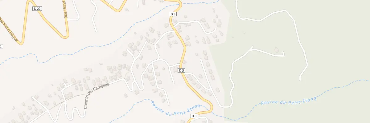 Plan du 383A Rue Alexandre Begue à Saint-Leu