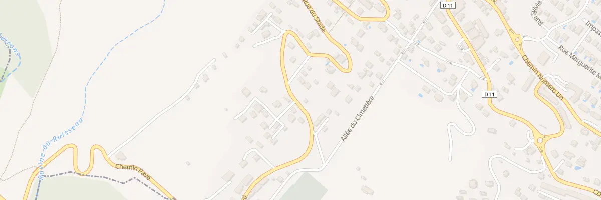 Plan du 4C Rue du Stade aux Avirons