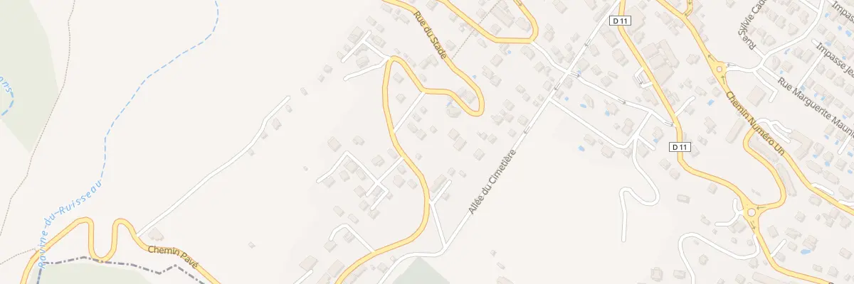 Plan du 10 Rue du Stade aux Avirons