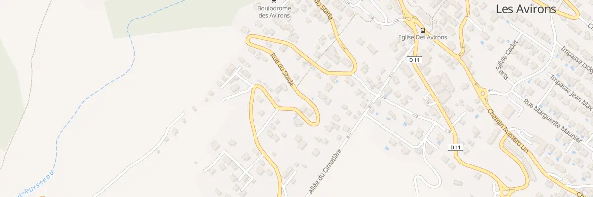 Plan du 31A Rue du Stade aux Avirons