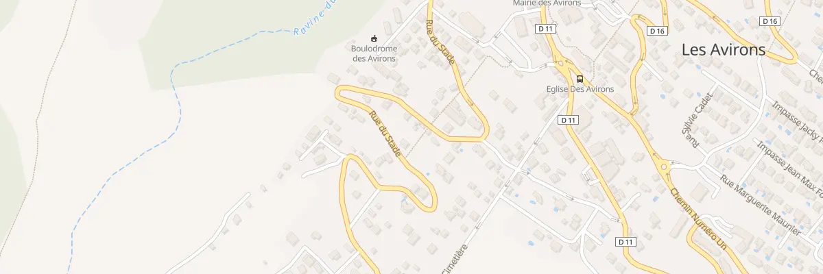 Plan du 30T Rue du Stade aux Avirons
