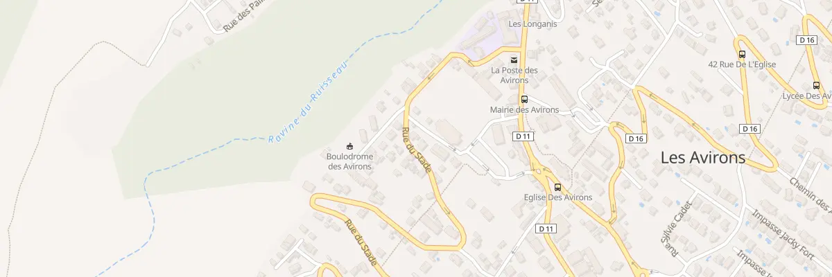 Plan du 56 Rue du Stade aux Avirons