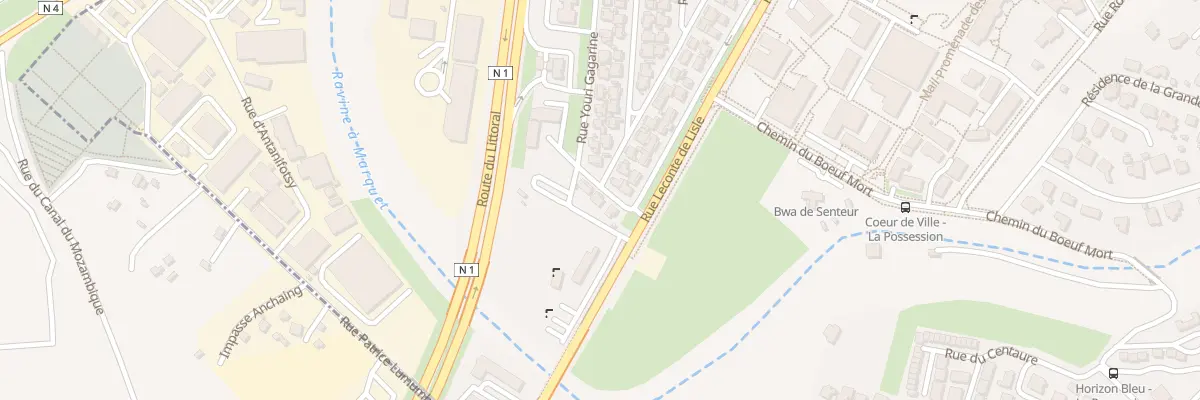 Plan du 3 Rue François Coupou à La Possession