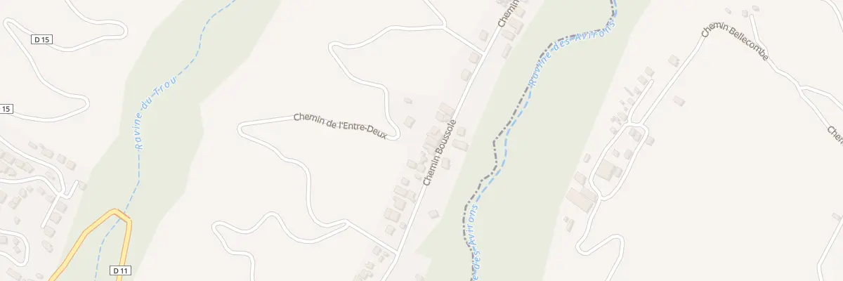 Plan du 56 Che de l’Entre Deux à Saint-Leu