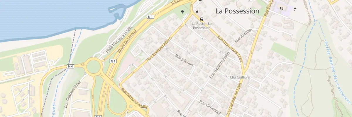 Plan du 8B Rle Julenon à La Possession