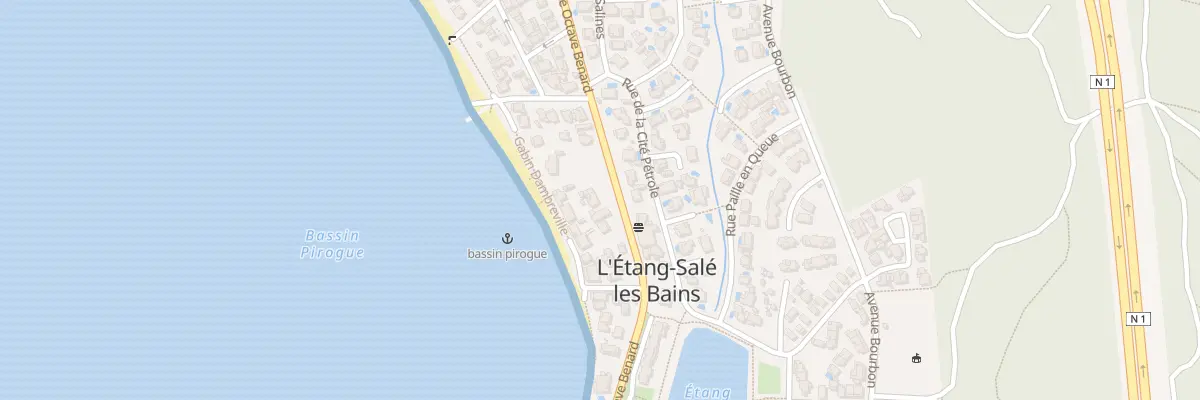 Plan du 39 Av Octave Bénard à L’Étang-Salé