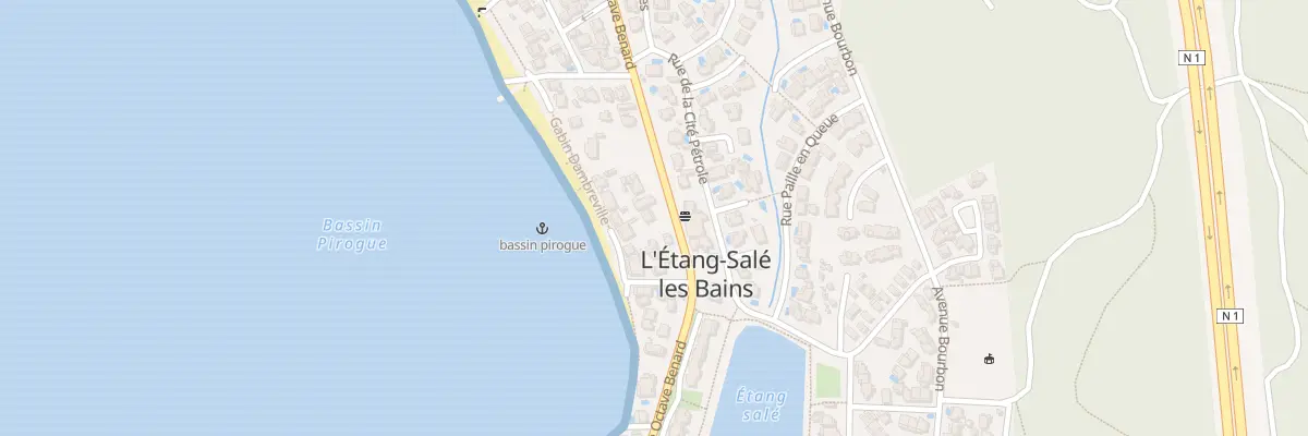 Plan du 33 Av Octave Bénard à L’Étang-Salé