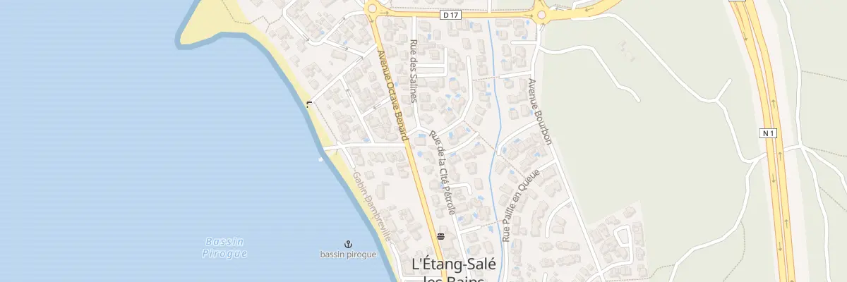 Plan du 44 Av Octave Bénard à L’Étang-Salé