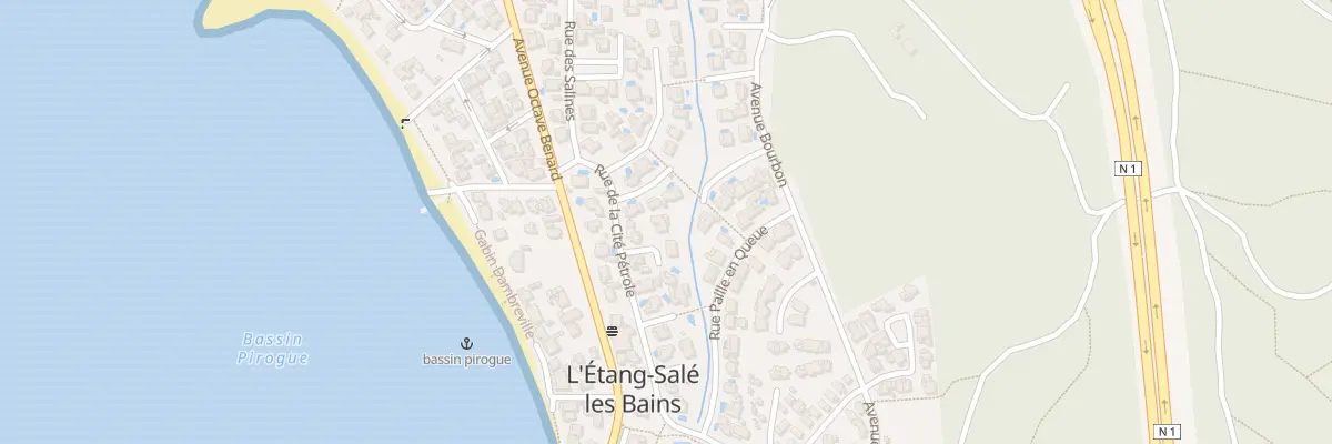Plan du 6 Imp des Tisserins à L’Étang-Salé