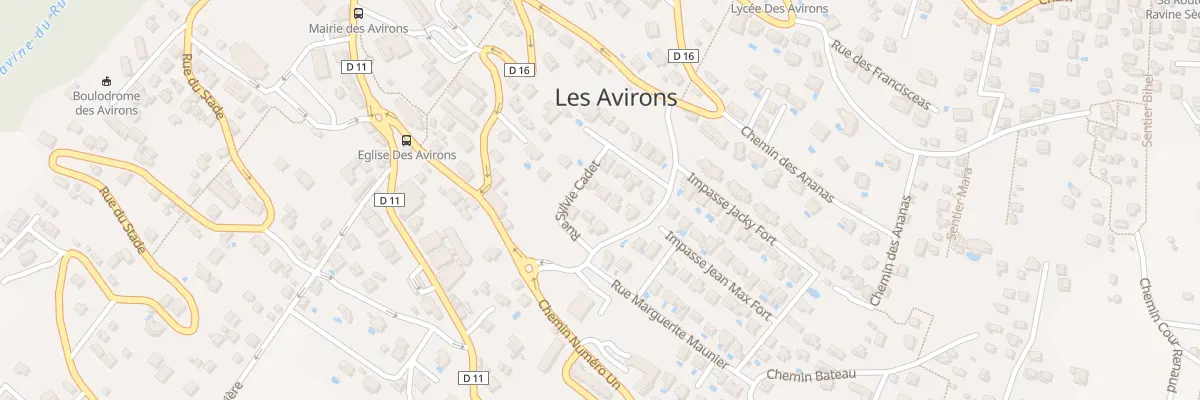 Plan du 11 Rue Sylvie Cadet aux Avirons