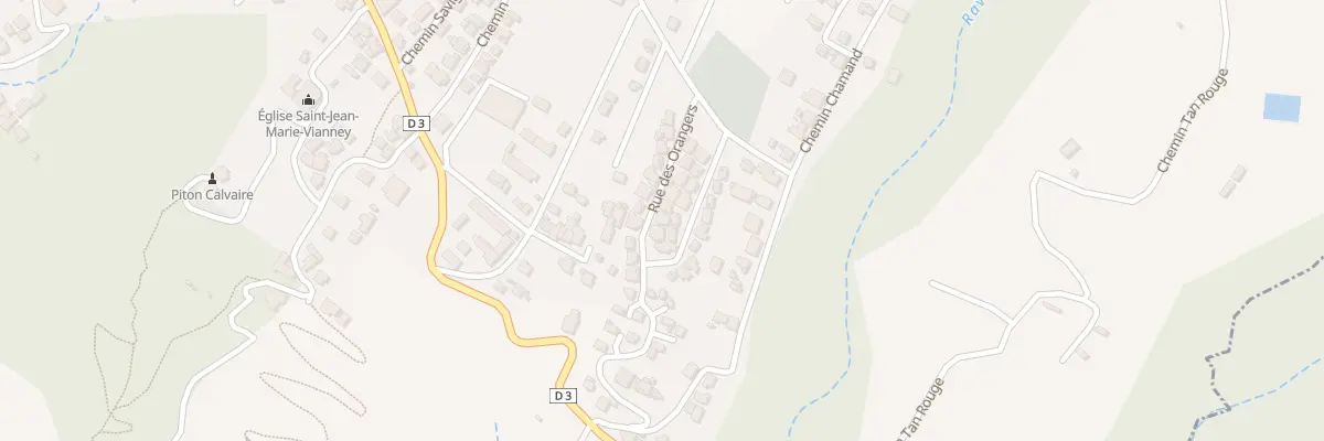Plan du 9 Rue des Orangers à Saint-Leu