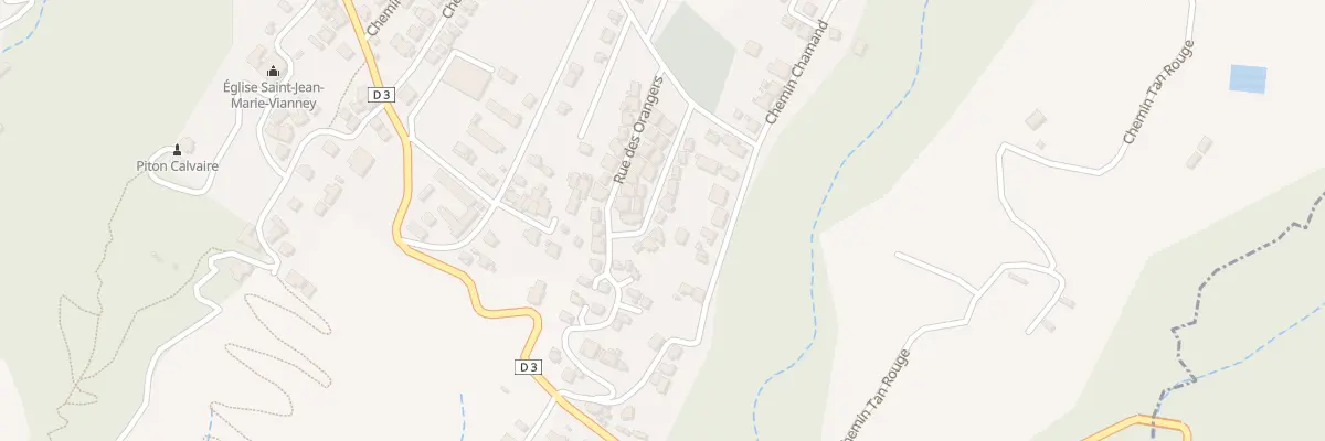 Plan du 30 Rue des Orangers à Saint-Leu