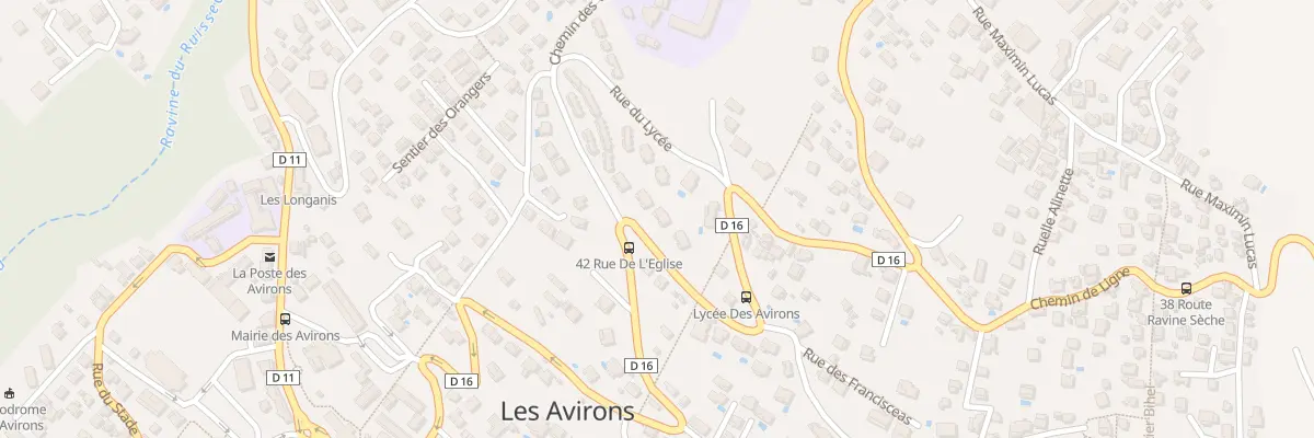 Plan du 37 Rue de l’Église aux Avirons