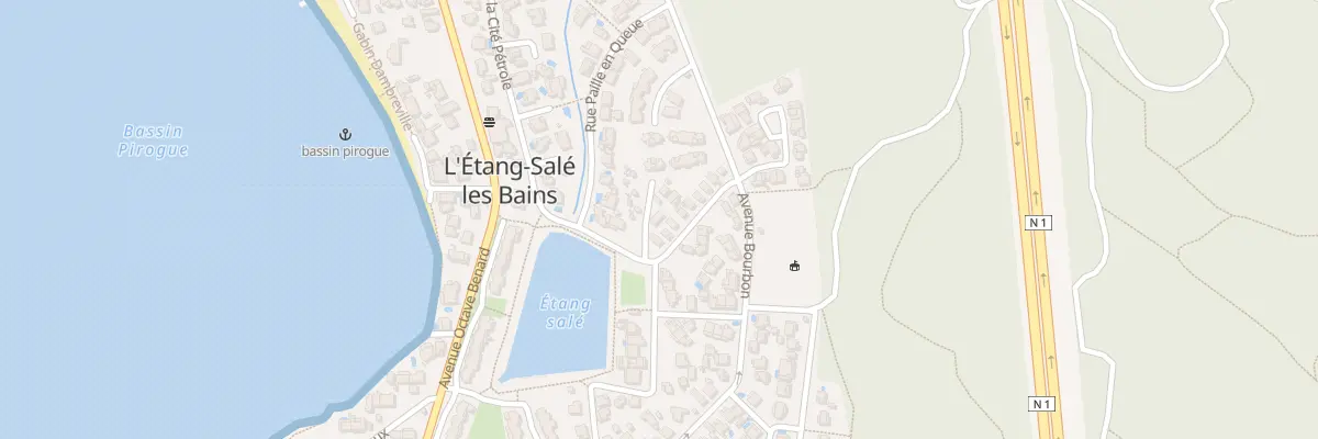 Plan du 7 Rue Joseph Savigny à L’Étang-Salé