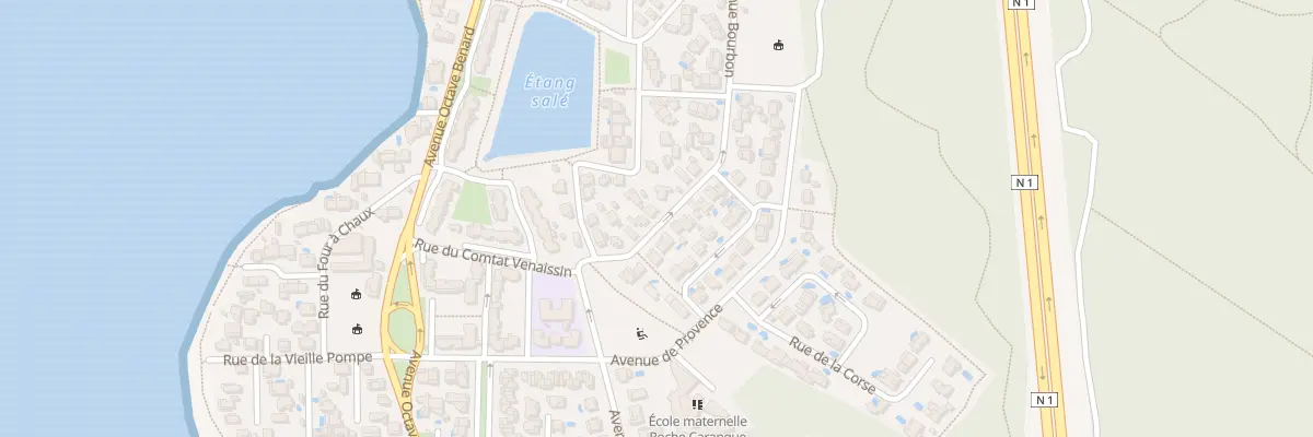 Plan du 7 Av de Bourbon à L’Étang-Salé