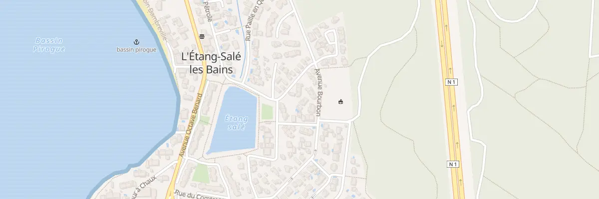 Plan du 6 Rue Joseph Savigny à L’Étang-Salé