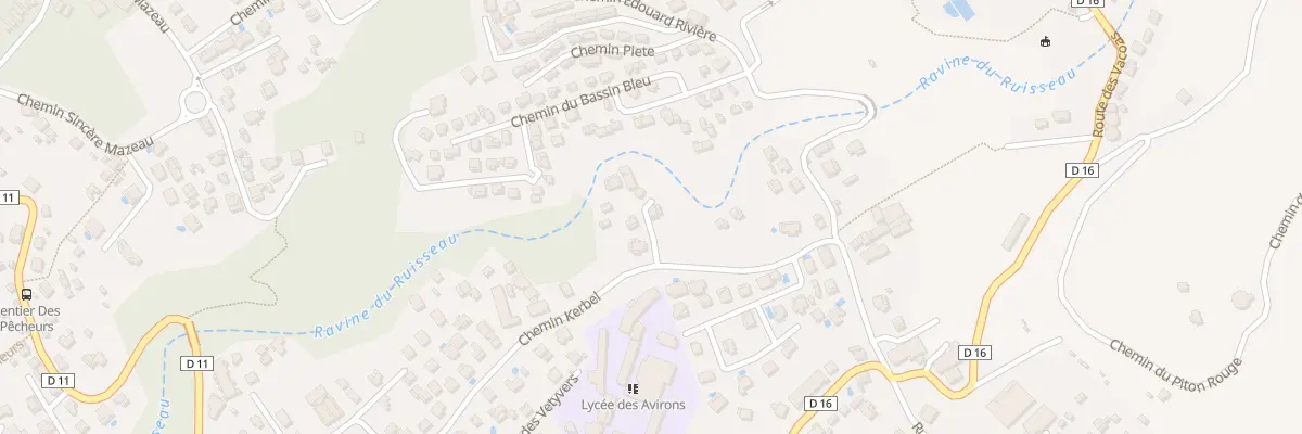Plan du 93B Che Kerbel aux Avirons