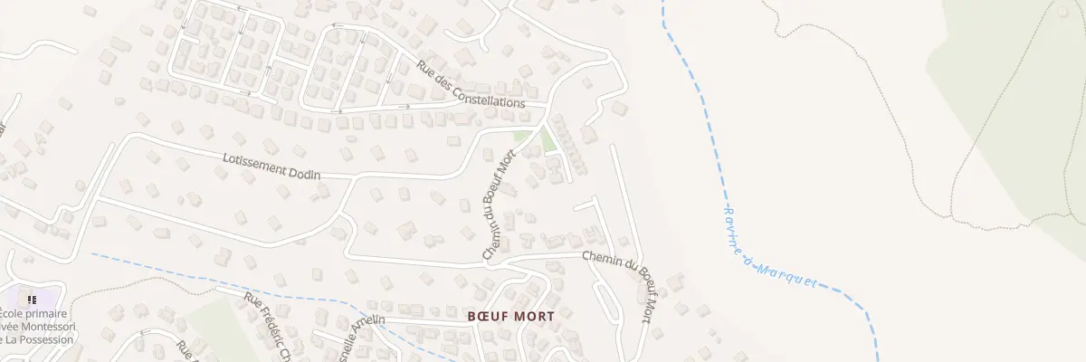 Plan du 45T Che Boeuf Mort à La Possession