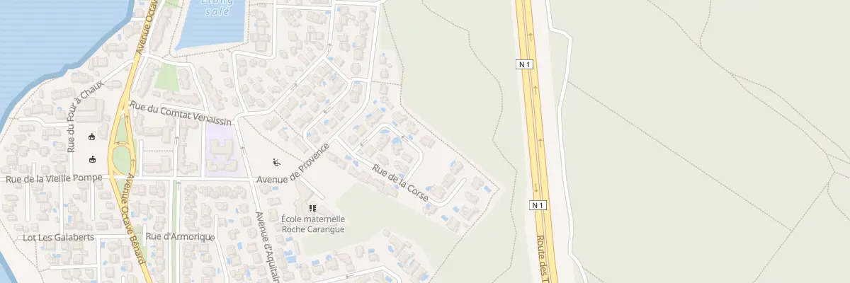 Plan du 13 Rue du Languedoc à L’Étang-Salé