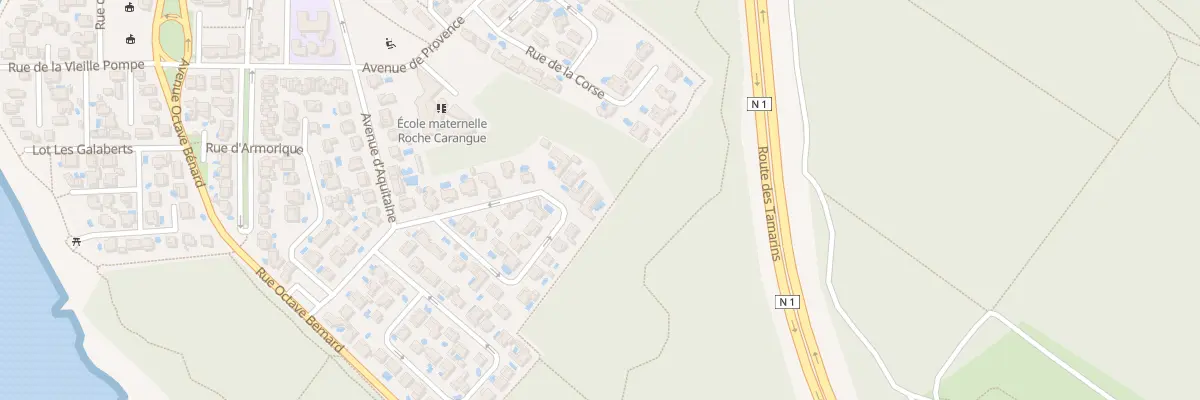 Plan du 21 Rue du Béarn à L’Étang-Salé