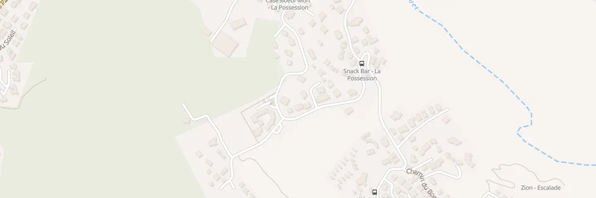 Plan du 3 Imp des Tangues à La Possession